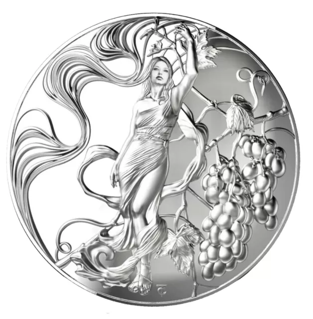 Niue LIBERTY 2022 | FORTRESS 2 OZ 9999 Silbermünze 3D Relief Le Grand Proof 5$
