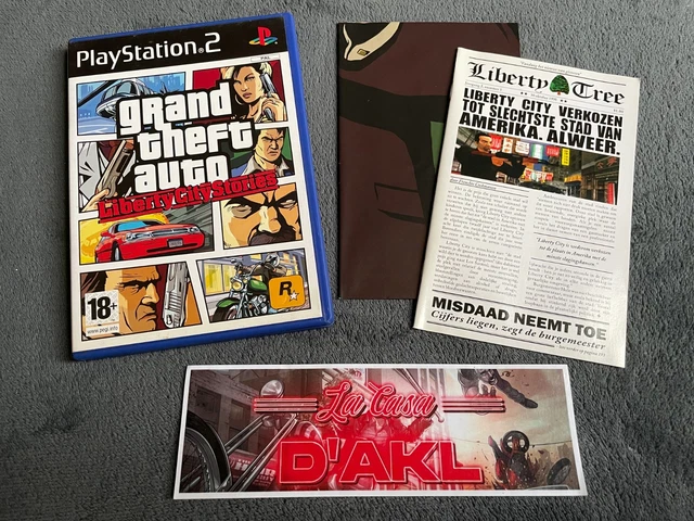 Grand Theft Auto Gta Liberty City Stories Playstation 2 Ps2 - Melhora o Preço
