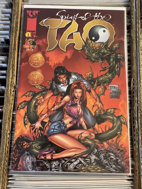 Spirit Of The Tao #1 Billy Tan Regular Main Cover Top Cow Image Bad Girl 1998