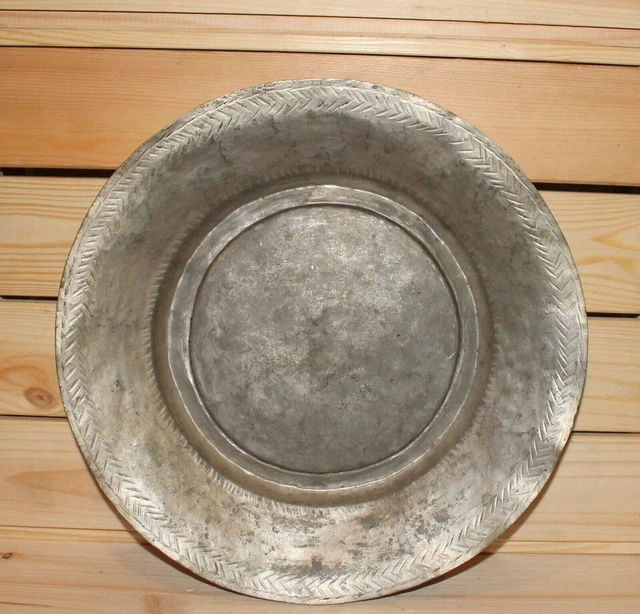 Bol Ancien En Céramique Blanche - Diamètre 16 Cm, Hauteur 7 Cm - Forme Originale
