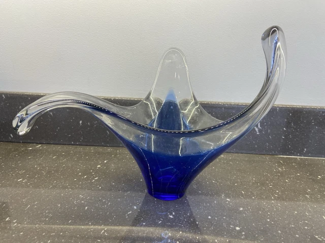 Cendrier vintage en cristal de Bayel