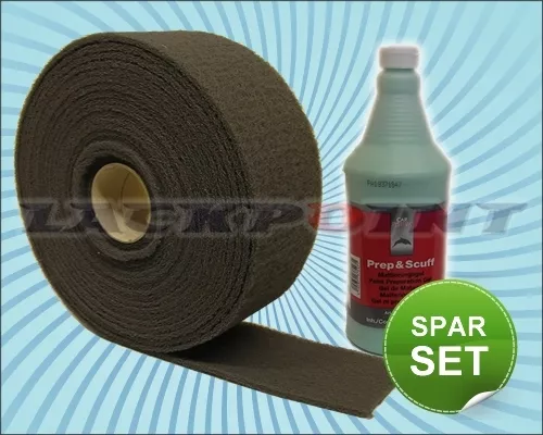 Sparset Estera de Abrasivo Gris Y Prep & Desgaste Estero Gel De Carsystem