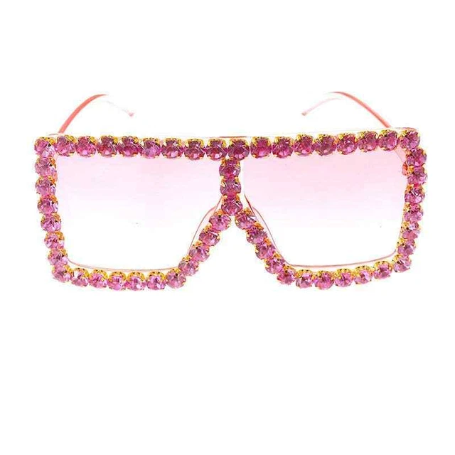 Tide Diamond Square Fashion Sunglasses
