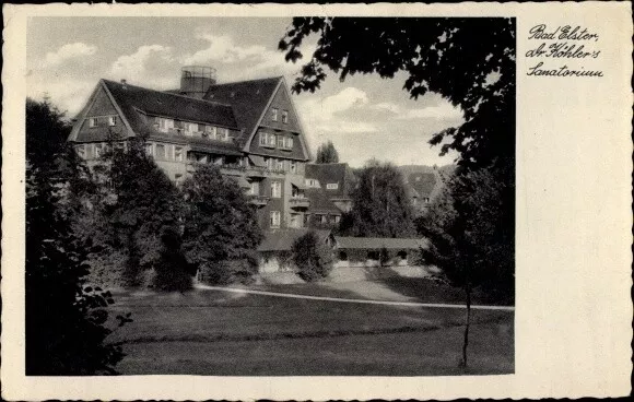 Ak Bad Elster im Vogtland, Dr. Köhler's Sanatorium - 2946408