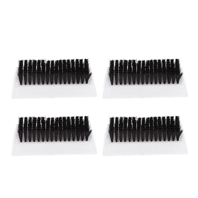 4 piezas cepillo anticepillo de mano lavado limpiador de gel para cepillo de limpieza de uñas