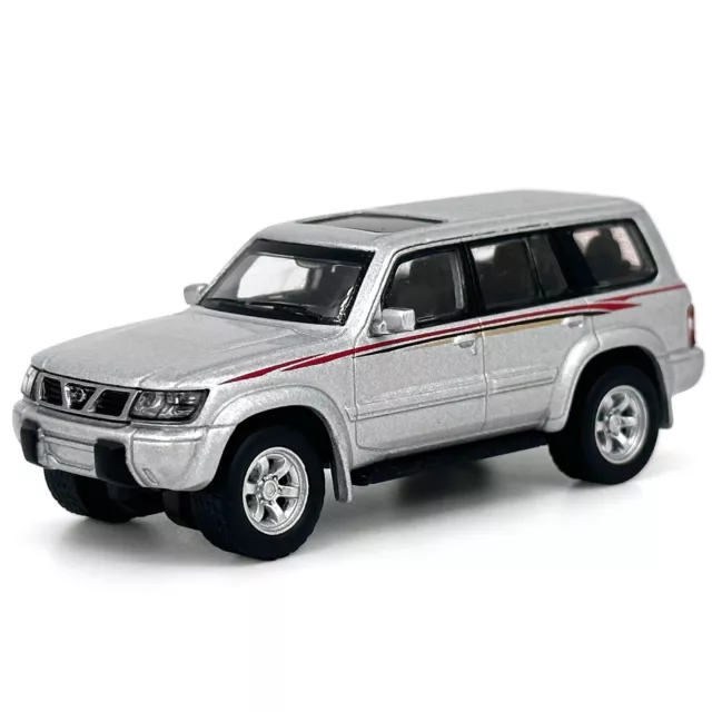 1:64 Scale Paudi Nissan Patrol 1998 Y61 Diecast Model Toy Car Vehicle Collection