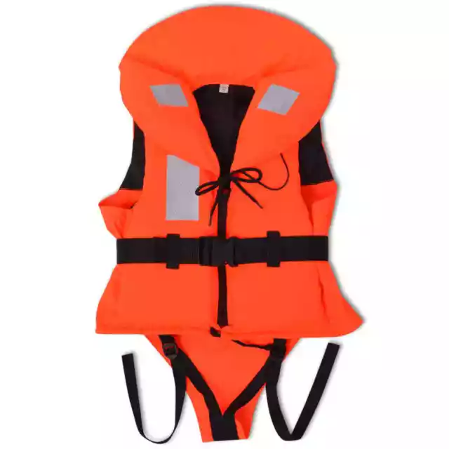 Gilet de sauvetage enfant/adulte pour Canoë Kayak Bateau Orange 100 N 10-90+ kg 2