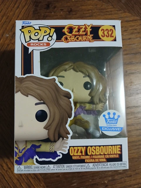 FUNKO POP 332 Ozzy Osbourne Exclusive Vinyl Figure w/ Protect $45.63 ...
