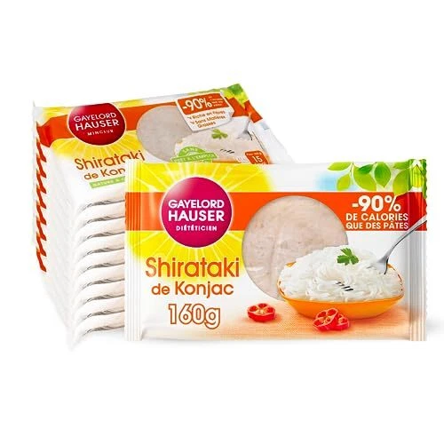 GAYELORD HAUSER - Konjac - Shirataki de Konjac - Nature - Sans Rinçage - Prêt à