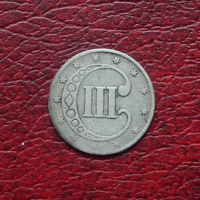 USA 1852 silver 3 cents USA 1852 silver 3 cents
