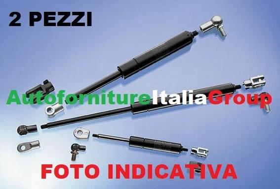 Coppia Di Molle A Gas Per Cofano Posteriore Fiat Panda 2003-2011, 502L-280N