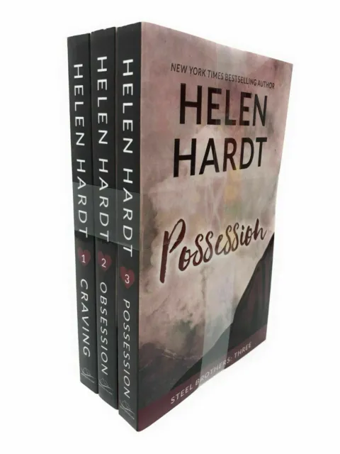 Helen Hardt Steel Brothers Saga 3 Books Collection Set Paperback NEW
