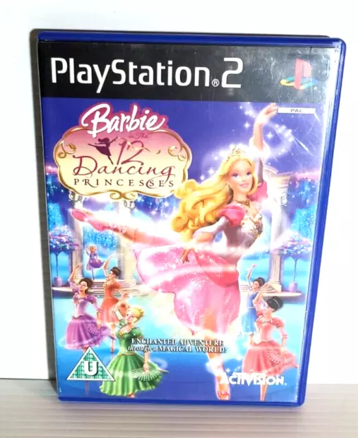 Jogo PS2 Barbie In The 12 Dancing Princess