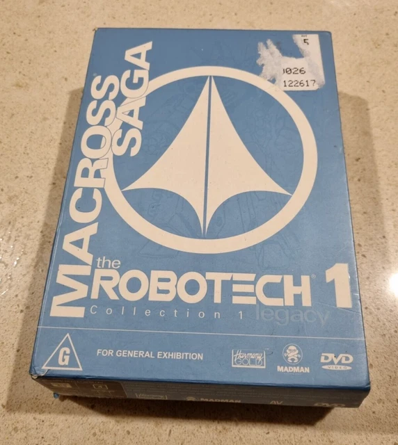 MACROSS SAGA THE Robotech Collection 1 Legacy 3-Disc DVD PAL Region 4 ...