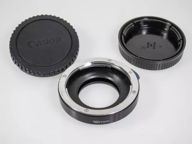 Electronic Auto Focus Macro Extension Tube 12mm for Canon EOS EF-S Cameras