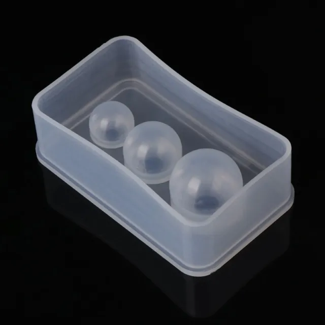 Ball Silicone Resin Molds Sphere Pendant Silicone Mold for DIY Jewelry Making