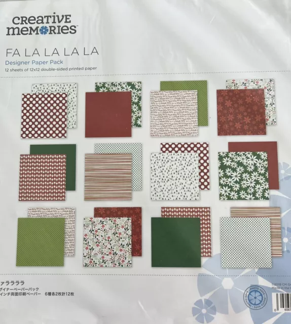 Creative Memories Paper Pack  " Spring" Additions