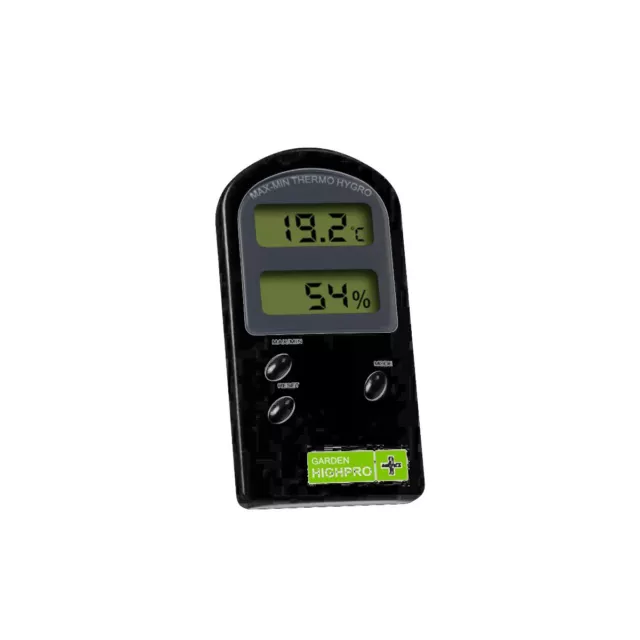 Digitales Hygro-Thermometer Hygrometer 1 Messpunkt mit Speicher Min/Max +Flyer