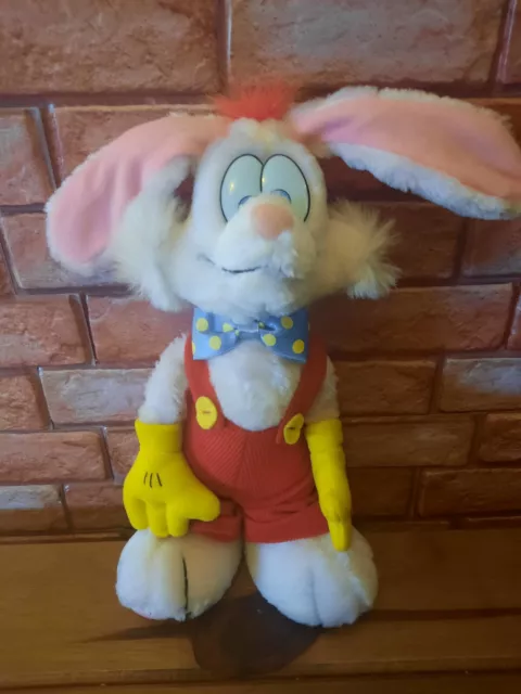 Disney Who Framed Roger Rabbit Plush Applause Vintage 1987 Free Post