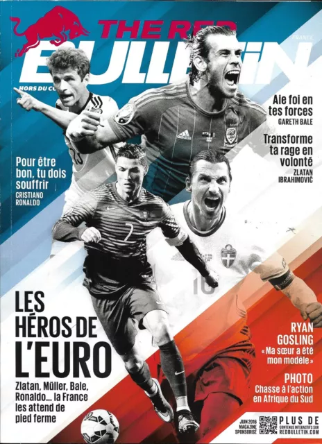 The Red Bulletin N°56 Juin 2016 Heros De L'euro/ Toxic Avenger/ Fimmel/ Ronaldo