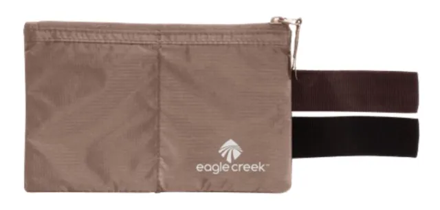 eagle creek Necessities Undercover Hidden Pocket Geldbörse Braun Khaki Unisex