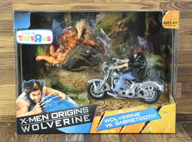 2009 Marvel X-Men Origins Wolverine VS Sabretooth Toys'R'Us Exclusive