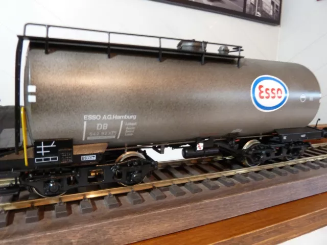 spur 1 Güterwagen /  Kesselwagen "WILGRO" ESSO Hamburg  4 achsig mit Ovp