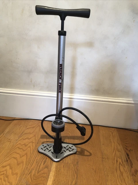 Wrench force sales bike pump