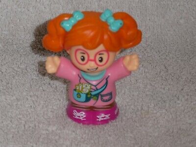Fisher Price Little People Red Hair Money Purse Circus Carnival Game Girl