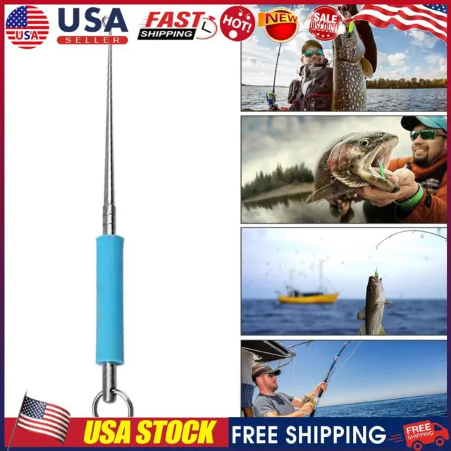 PHLKJL Stainless Steel Fishing Hook Remover,Dehooker Tool,Push