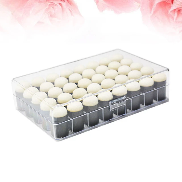 40 Pcs Spugna Disegno Pittura Tamponamenti Delle Dita Applicatore Pennello