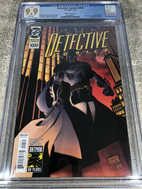 Batman Detective Comics 1000 CGC 9.9 Sale Variant up 9.8 1st Arkham Knight 5/19 2
