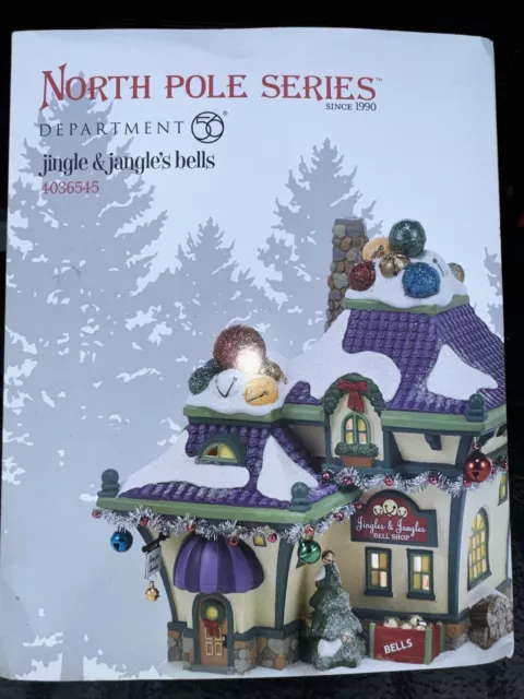 Department 56 North Pole Series Jingle & Jangles’s Bells #4036545 2