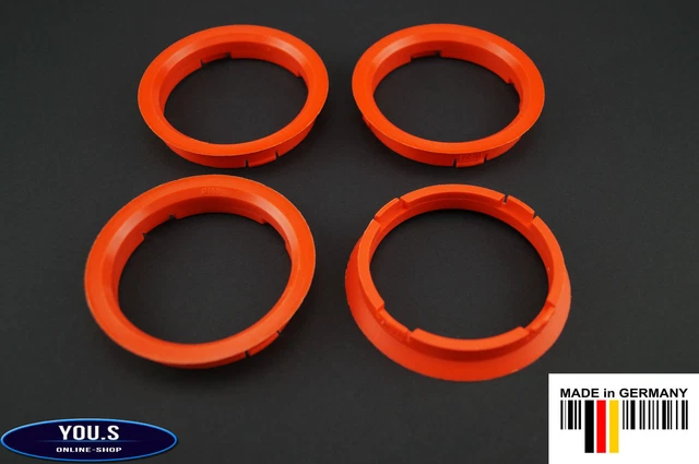 4x Zentrierringe 74,1-58,1mm - Für Alfa Romeo Proline DBV Felgen