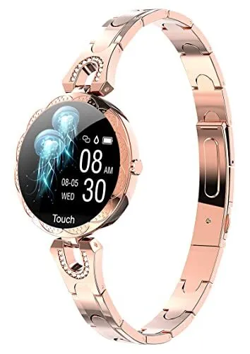findtime Smart Watch for Women,Waterproof Fitness Tracker for Android iOS Luxury