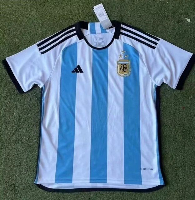 MAILLOT DE FOOT de L Argentine Avec 3 Etoiles Neuf Livr en