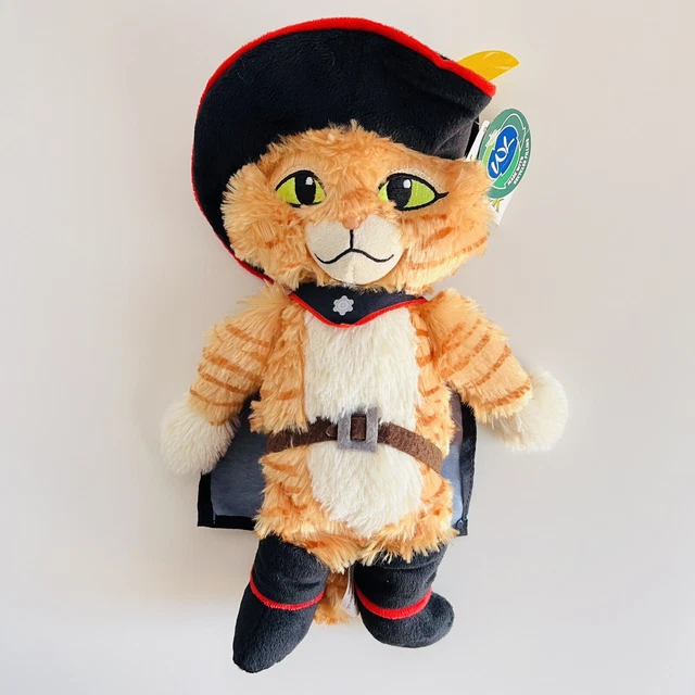 Puss In Boots Kitty Softpaws Plush Toy – 12 Inch Shrek The Last Wish Soft Stuffed Animal Figure