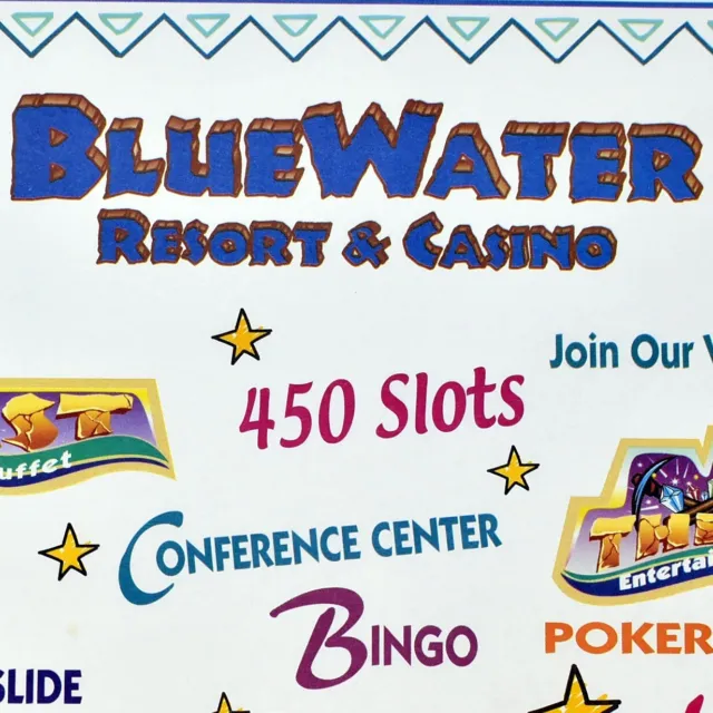1990s Blue Water Resort & Casino Atrium Bar River's Edge Cantina Parker Arizona