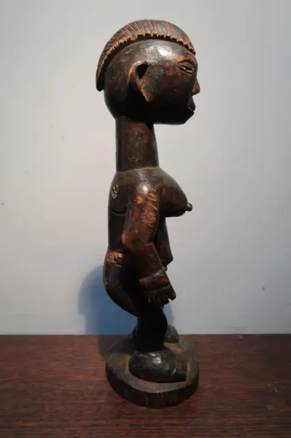 African tribal art - Mossi female statue - Burkina Faso Ivory Coast - Primitive 