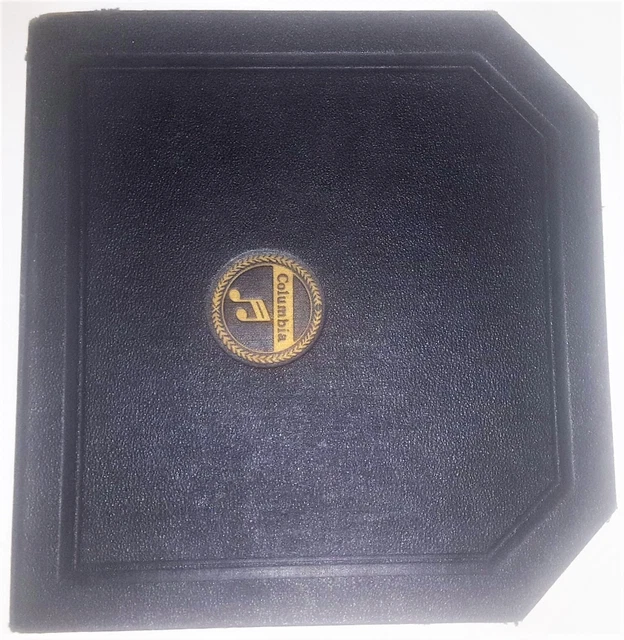 Vintage Columbia - 10'' 78RPM Shellac Record Album Book Vintage Columbia - 10'' 78RPM Shellac Record Album Book
