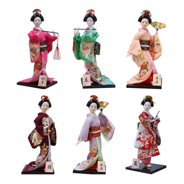FIGURINE DE COLLECTION de poupée Geisha japonaise de 12 pouces pour la