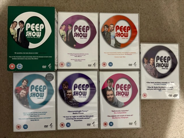 PEEP SHOW THE complete Series 1-9 DVD box set $206.67 - PicClick CA