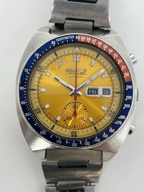 1972 SEIKO 6139-6005 “Pogue” Pepsi Automatic Chronograph