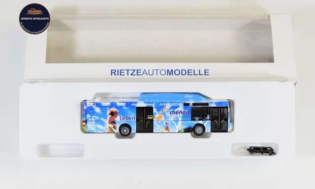 Miniature Rietze 67639 – Bus MAN Lion's City Hybride Syntus Utrecht – Échelle 1/87, Neuve
