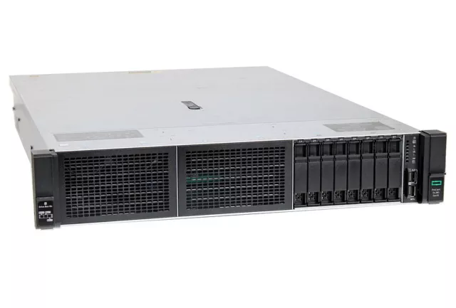 HPE ProLiant DL380 Gen10 // 2x Gold 6142M, 4x 64 GB RAM, 8x SFF, 19" Rails