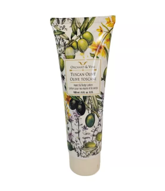 Orchard & Vine Tuscan Olive 6 OZ Hand Body Lotion
