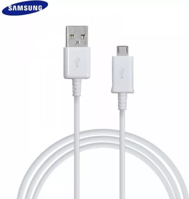 Cavo Cavetto Micro Usb Originale Samsung 1,5Metri S5 S6 Edge S7 Dati Ricarica W