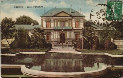 DÉP16/COGNAC LA SOUS PRÉFECTURE ET LE JARDIN CPA 