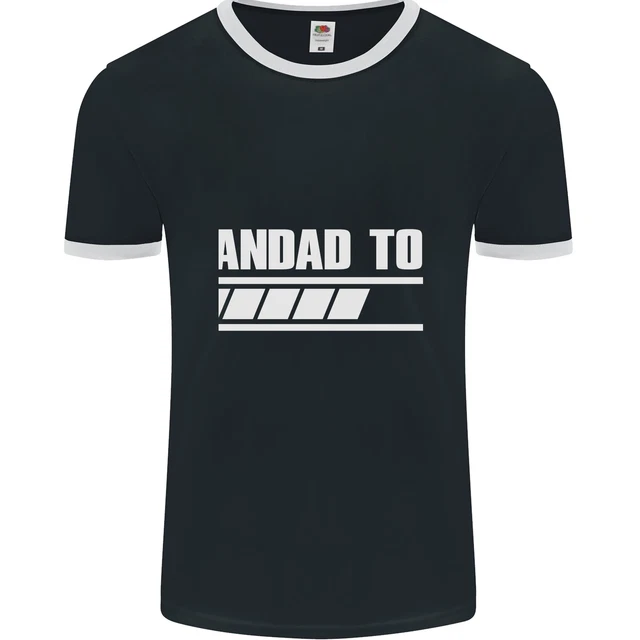 Grandad to Be Newborn Baby Grandparent Mens Ringer T-Shirt FotL
