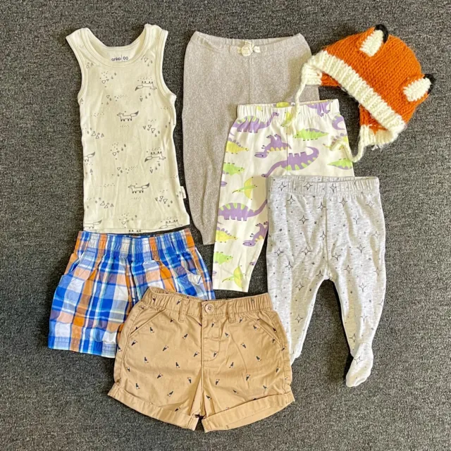 Assorted Baby Boy Clothing Bundle Size 00